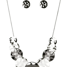 Load image into Gallery viewer, A Daring DISCovery Necklace Gun Metal Black