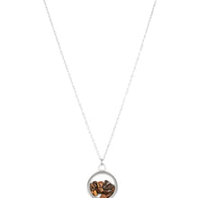 Load image into Gallery viewer, Gemstone Guru Necklace Brown/Clear