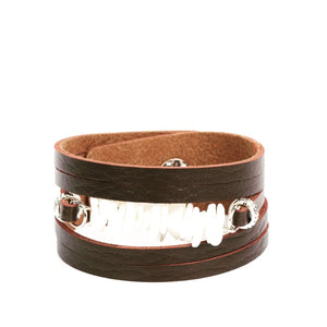 Tropical Trek Urban Bracelet Brown/White