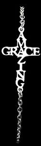 Amazing Grace Earrings and Bracelet Set Silver Stainless Steel