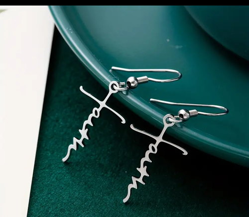 Faith Bracelet and Faith Earrings Set