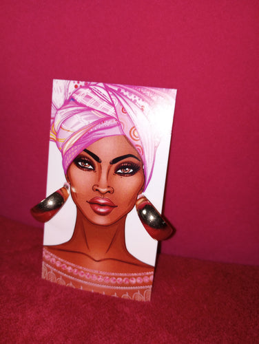 Teardrop style post earrings Gold Plated