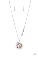 Load image into Gallery viewer, Sundial Dance Necklace Multi/Orange