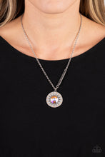 Load image into Gallery viewer, Sundial Dance Necklace Multi/Orange