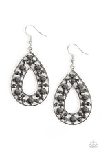 Load image into Gallery viewer, Midnight Magic Earrings Silver
