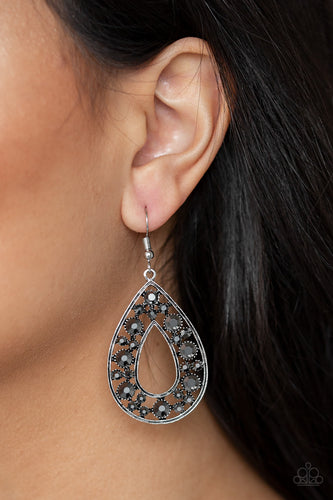 Midnight Magic Earrings Silver