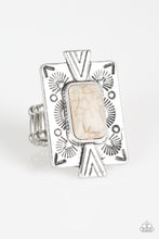 Load image into Gallery viewer, So Smithsonian Ring White/Crackle