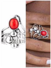 Load image into Gallery viewer, Radiant Reflection Ring Red