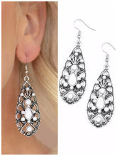 Load image into Gallery viewer, Fantastically Fanciful Earrings White