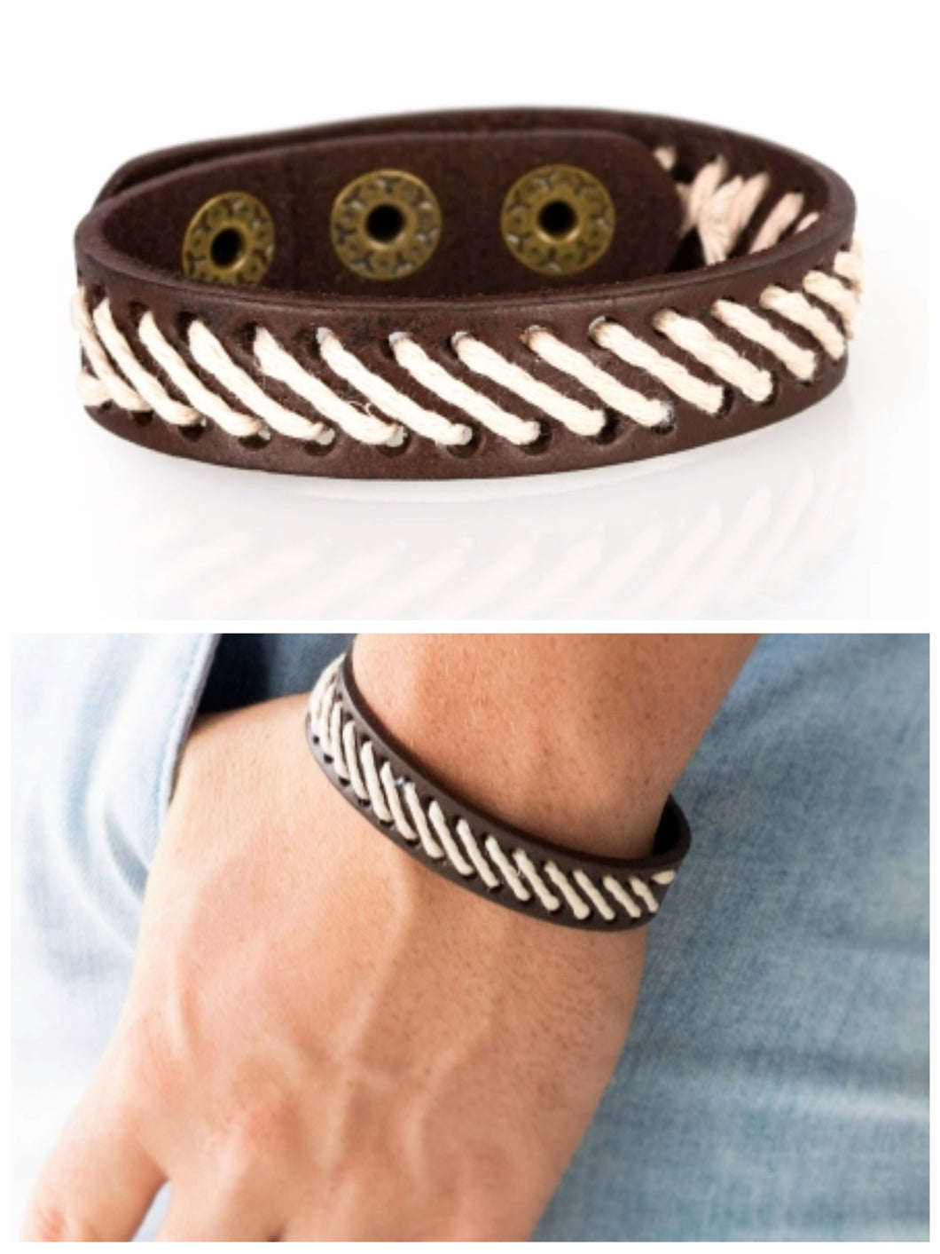 Watch Your BACKPACKER Men's Bracelet Brown