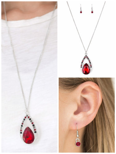 Notorious Noble Necklace Red/Black