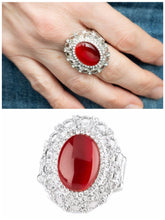 Load image into Gallery viewer, BAROQUE The Spell Ring Red