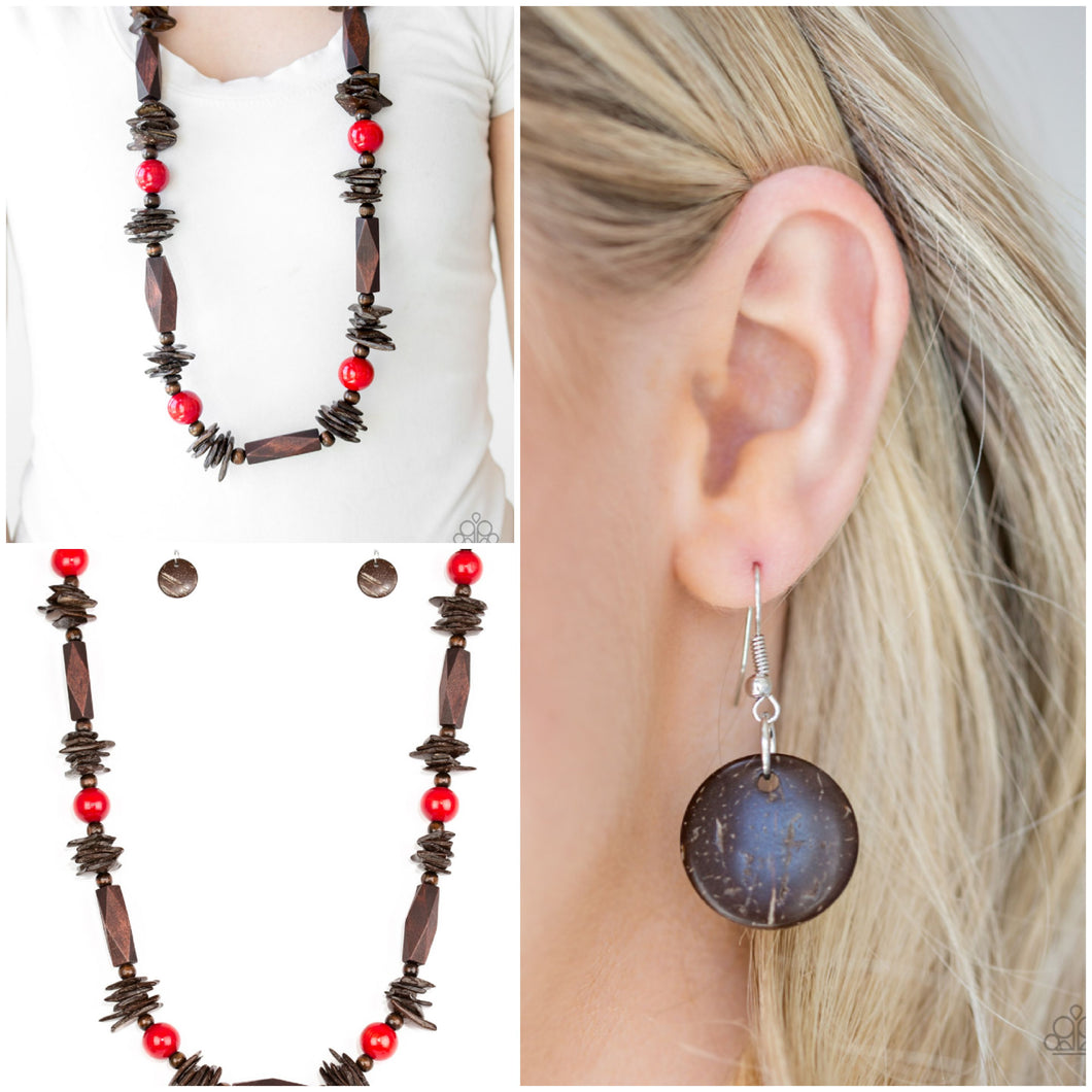 Cozumel Coast Necklass Blue or Red