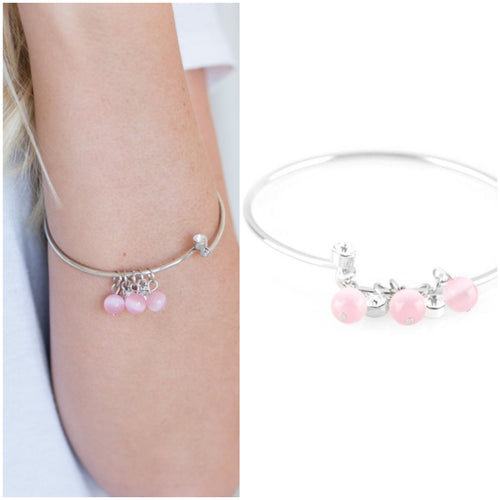 Marine Melody Bracelet Silver/Pink