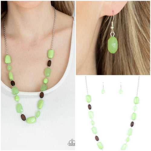 Meadow Escape Necklace Green/Multi