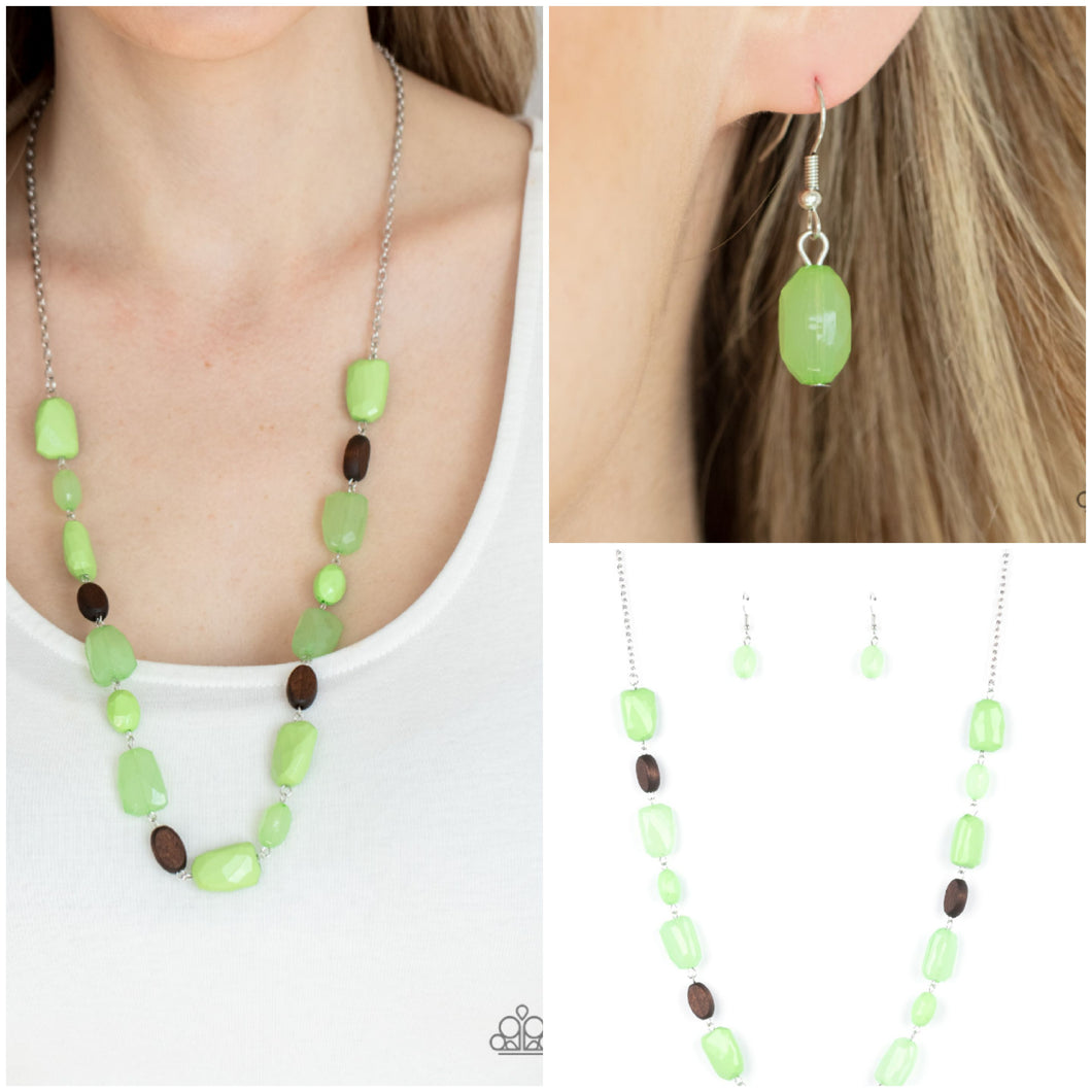 Meadow Escape Necklace Green/Multi