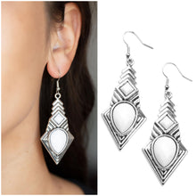 Load image into Gallery viewer, Stylishly Sonoran Earrings White