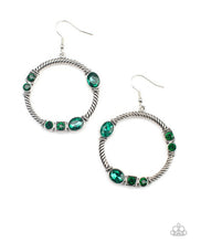 Load image into Gallery viewer, Glamorous Garland Earrings Green