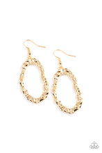 Load image into Gallery viewer, ARTIFACT Checker Earrings Gold