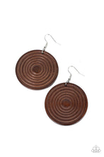 Load image into Gallery viewer, Caribbean Cymbal Earrings Brown or Black