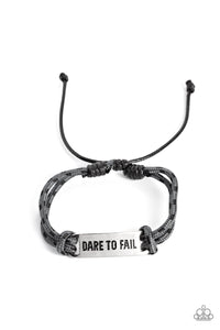 Dare to Fail Urban Bracelet Silver
