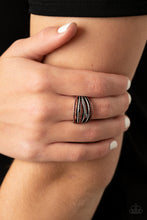 Load image into Gallery viewer, Get A Move On Ring Red/Silver