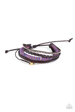 Load image into Gallery viewer, Wander-Struck Urban Bracelet Purple/Multi