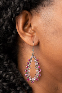 It's About 2 GLOW Down Earrings White, Brown or Pink