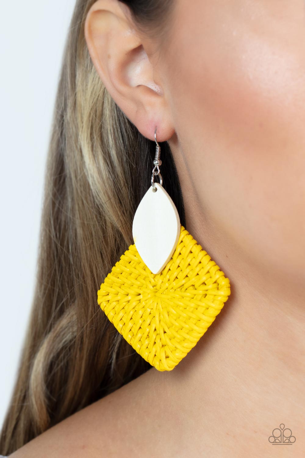 Sabbatical WEAVE Earrings Yellow