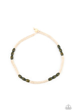 Load image into Gallery viewer, Tahiti Tide Urban Necklace Green/Camel