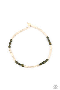 Tahiti Tide Urban Necklace Green/Camel