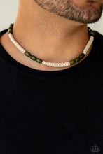 Load image into Gallery viewer, Tahiti Tide Urban Necklace Green/Camel