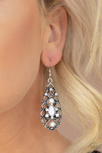 Load image into Gallery viewer, Fantastically Fanciful Earrings White