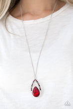 Load image into Gallery viewer, Notorious Noble Necklace Red/Black