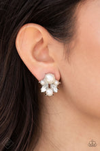 Load image into Gallery viewer, Royal Reverie Earrings White