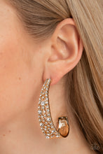 Load image into Gallery viewer, Cold As Ice Earrings Gold