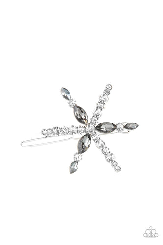 Celestial Candescence Hair Clip Silver/Black
