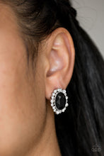 Load image into Gallery viewer, Hold Court Earrings Black