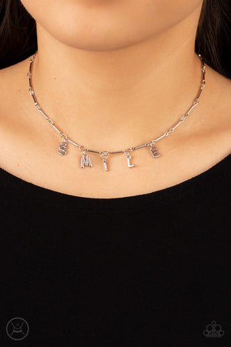 Say My Name Necklace Silver