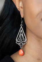 Load image into Gallery viewer, Transcendent Trendsetter Earrings Orange