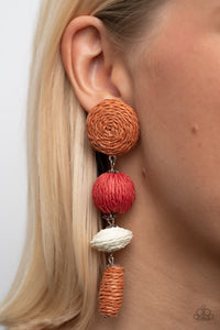 Twine Tango Earrings Black