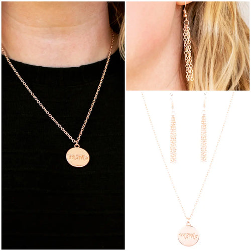 The Cool Mom Necklace Rose Gold