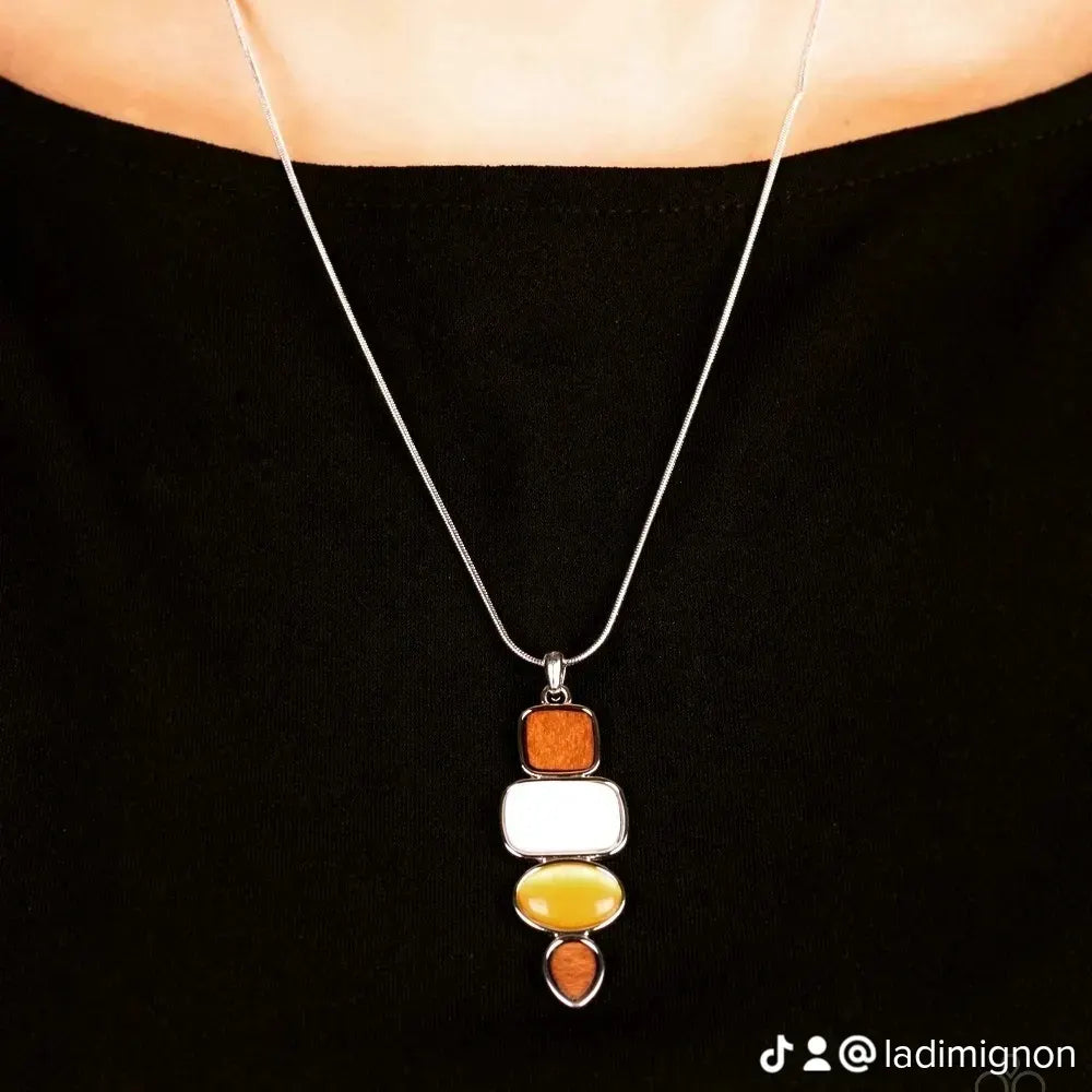 Elemental Energy Necklace Yellow/Multi