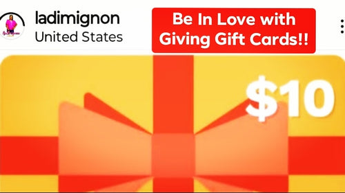 Be In-Love With Giving Gift Cards