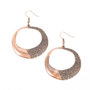 Downtown Jungle Earrings Copper