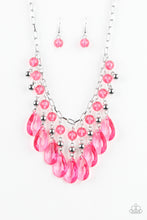 Load image into Gallery viewer, Beauty School Drop Out Necklace Pink