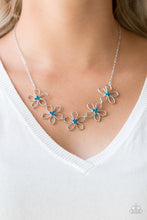 Load image into Gallery viewer, Hoppin Hibiscus Necklace Blue