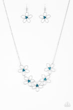 Load image into Gallery viewer, Hoppin Hibiscus Necklace Blue