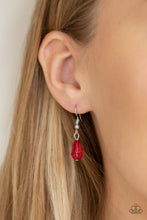 Load image into Gallery viewer, Crystal Couture Necklace Red