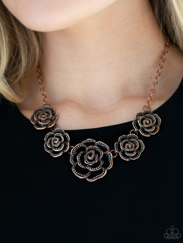 Roses 4 Ladi Necklace Copper